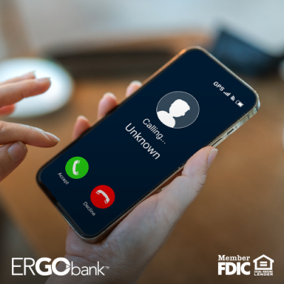 Phone ringing with an unknown caller ID